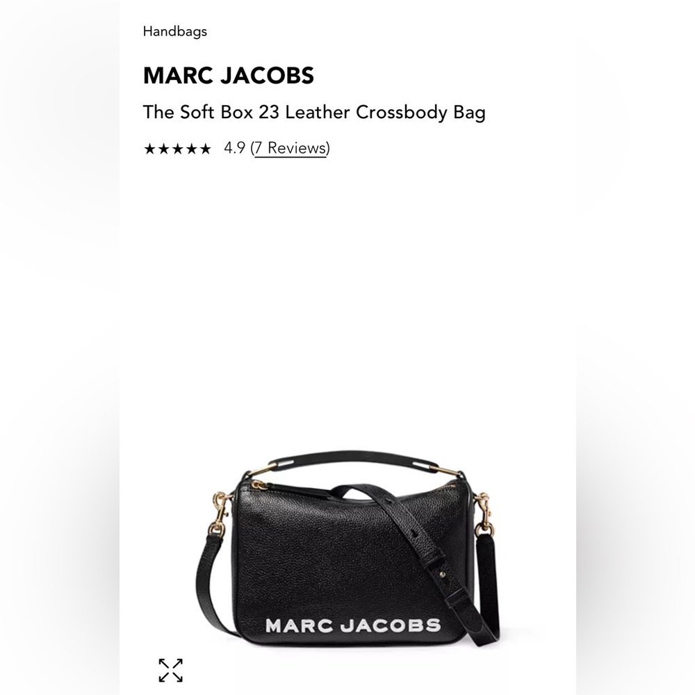 Marc Jacob’s Softbox bag! Used but in excellent condition. Comes w/both straps